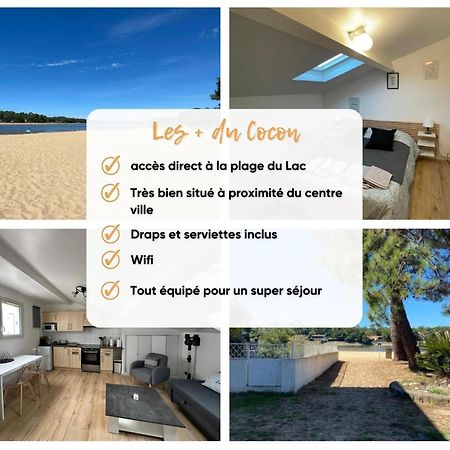 Un Cocon Climatise Au Bord Du Lac D'Hossegor Сорт-Осгор Екстериор снимка